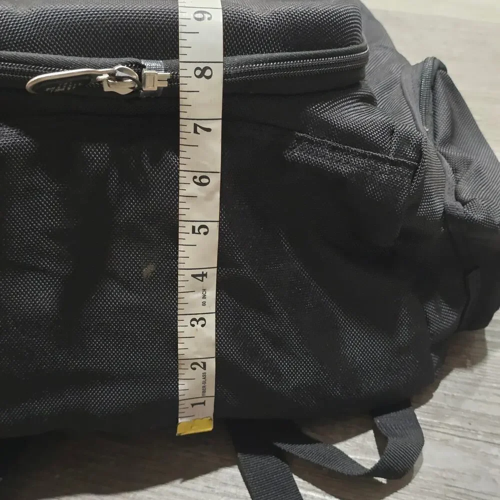 Sharper Image Black Multi Compartment Laptop Backpack Speaker System